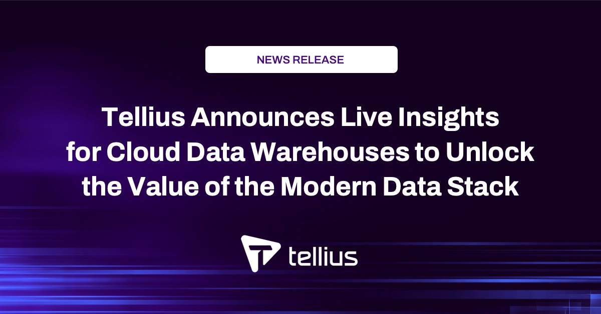 Tellius announces live insights